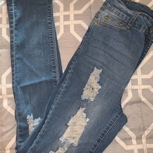 FashionNova bob high waist jeans